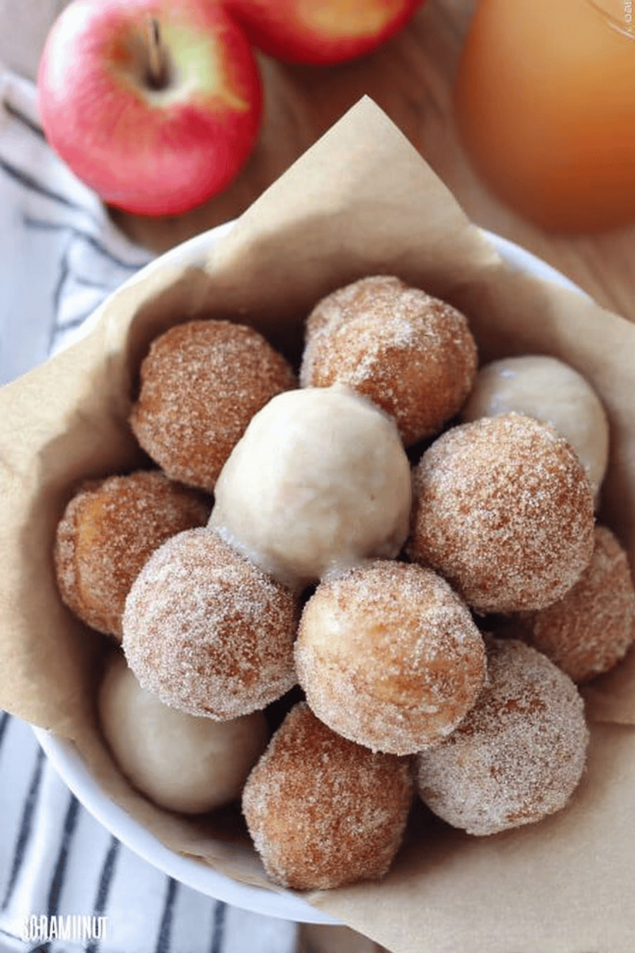 Apple Cider Donut Holes