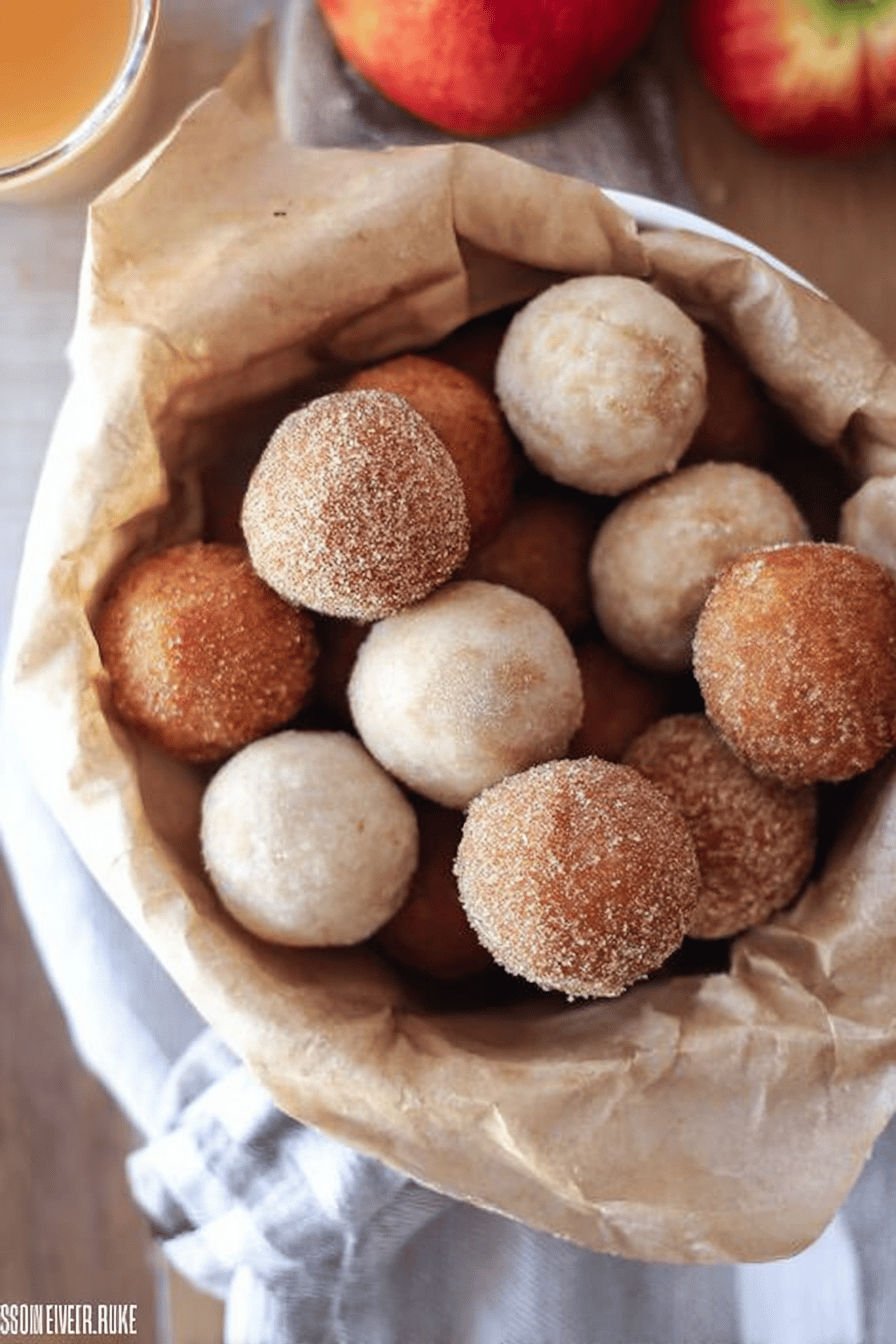 Apple Cider Donut Holes