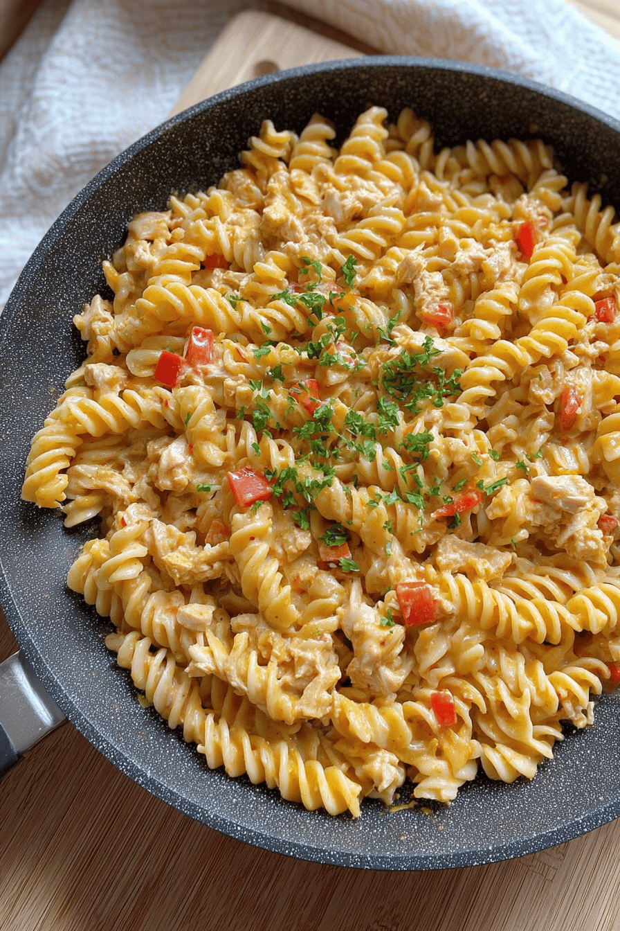 Cheesy Cajun Pasta