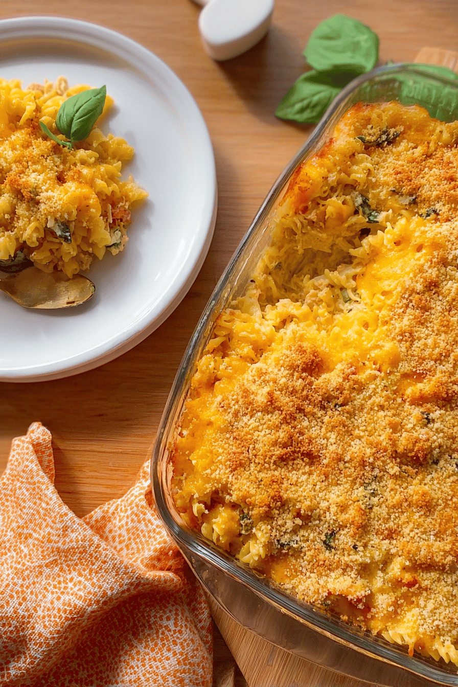 Cheesy Tuna Noodle Casserole