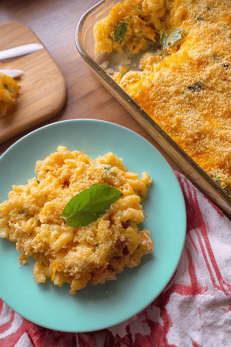 Cheesy Tuna Noodle Casserole