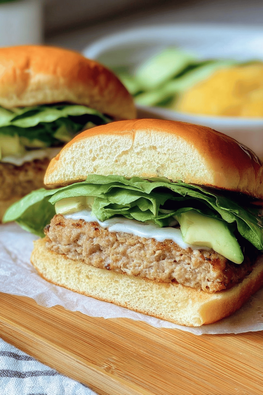 Chipotle Lime Turkey Burgers