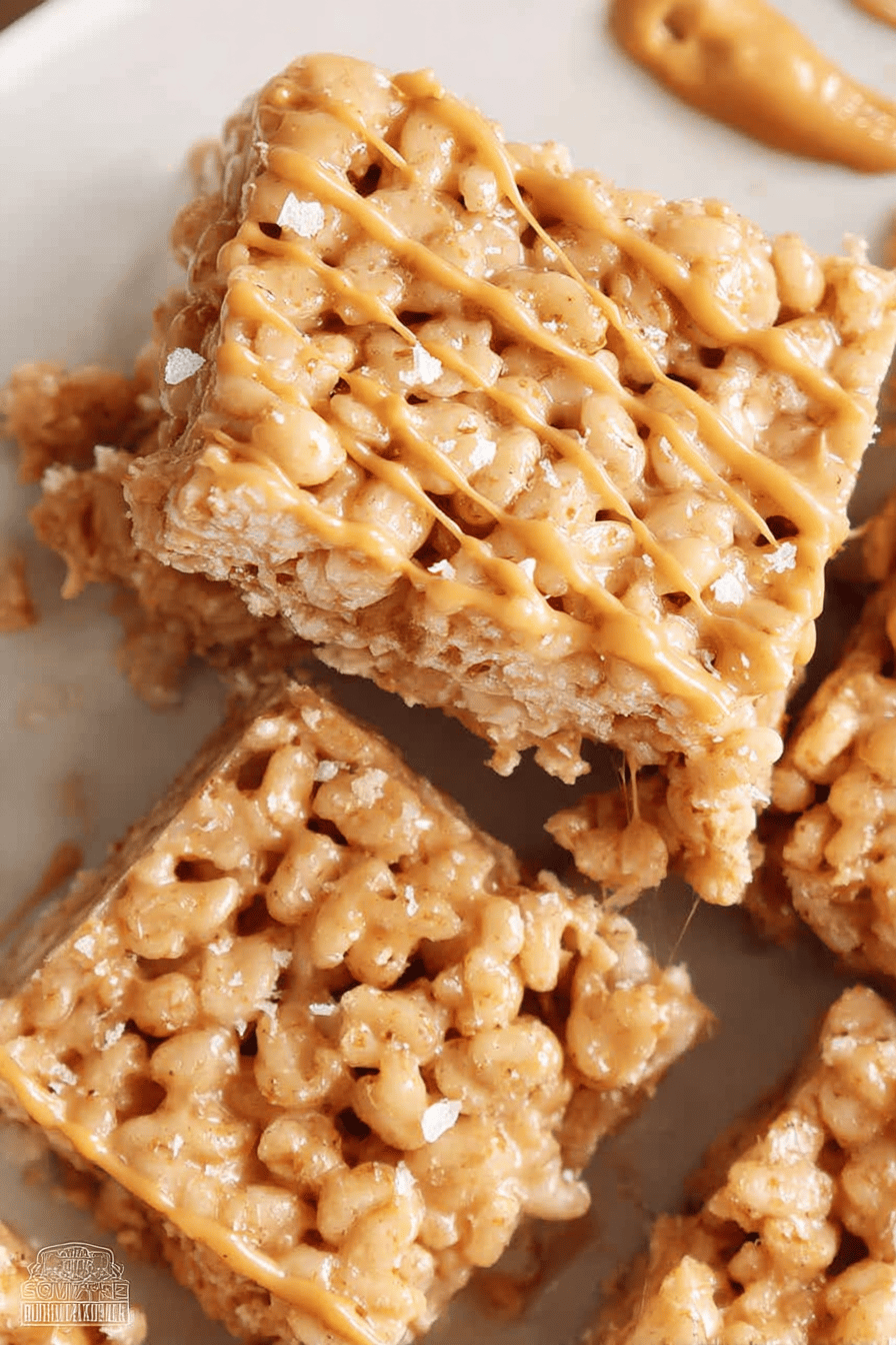 Chocolate Peanut Butter Rice Krispies Treats
