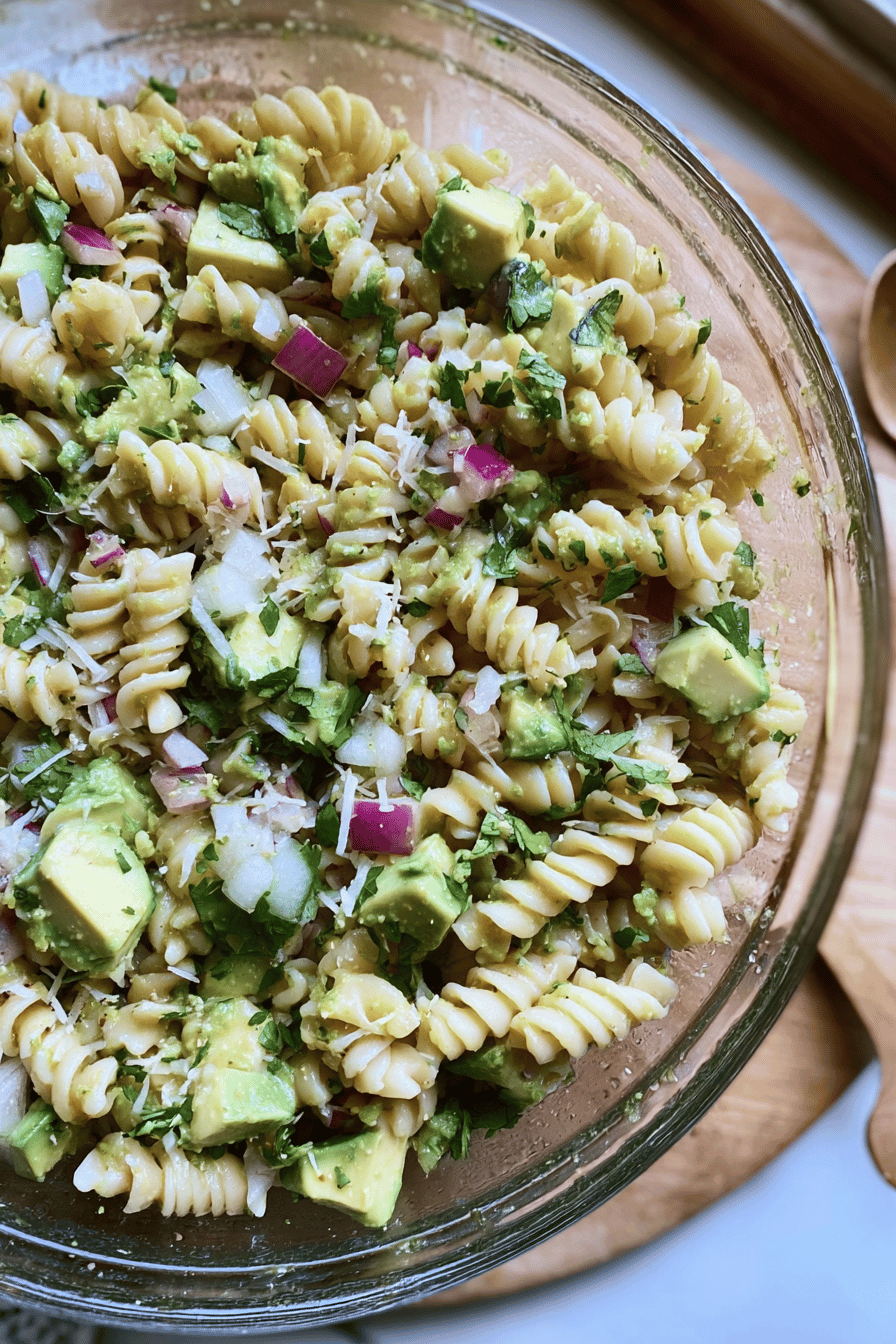 Cilantro Lime Pasta Salad