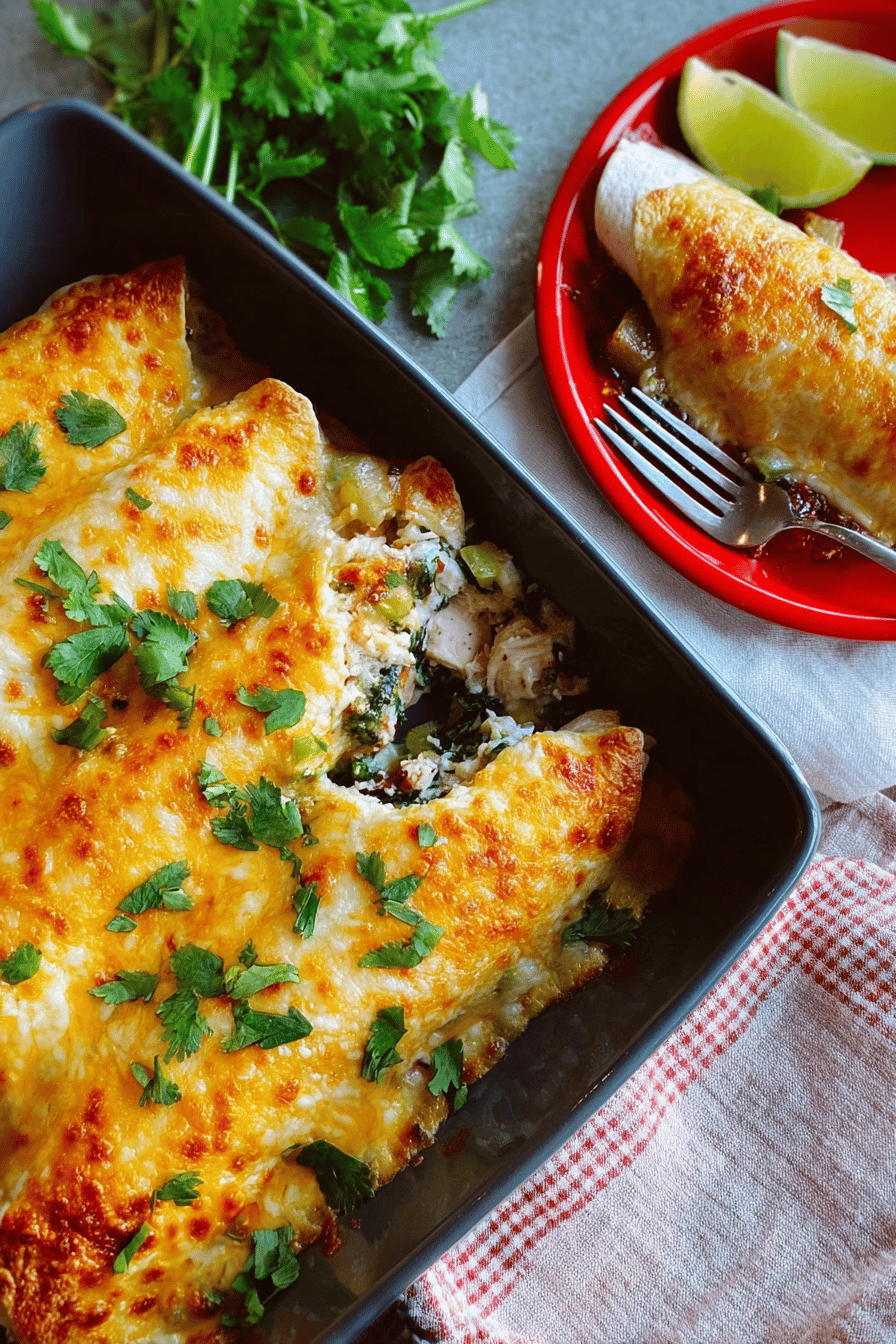 Crab Enchiladas