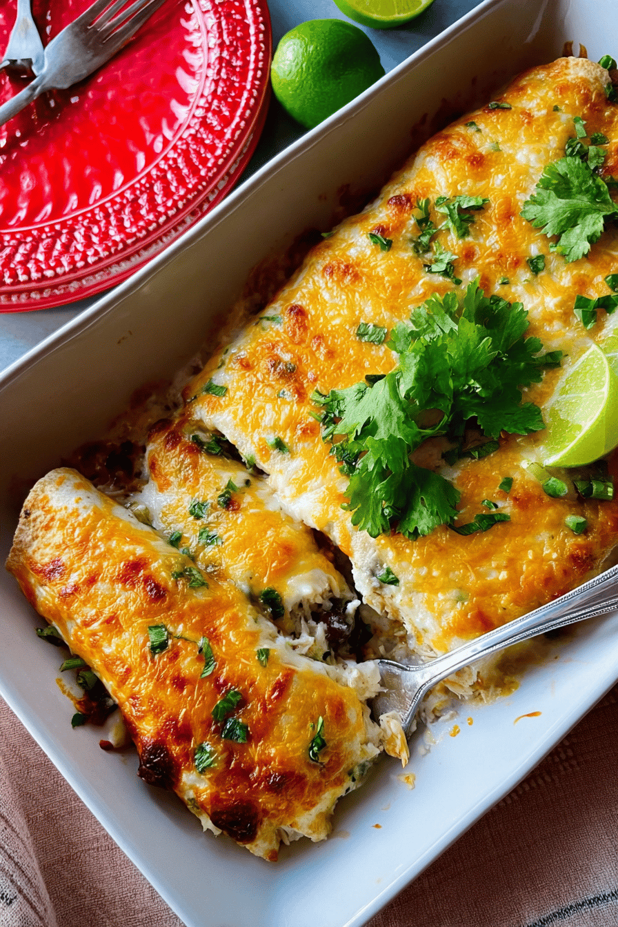 Crab Enchiladas