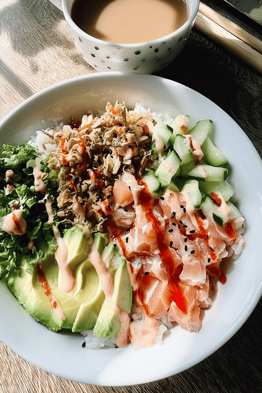 Crunch Roll Sushi Bowl