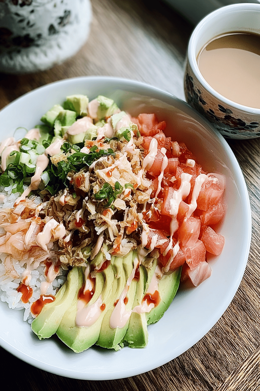Crunch Roll Sushi Bowl