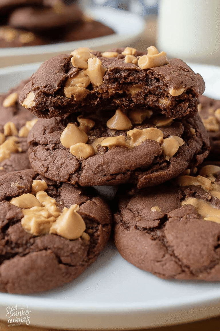 Dark Chocolate Peanut Butter Cookies 92.Png