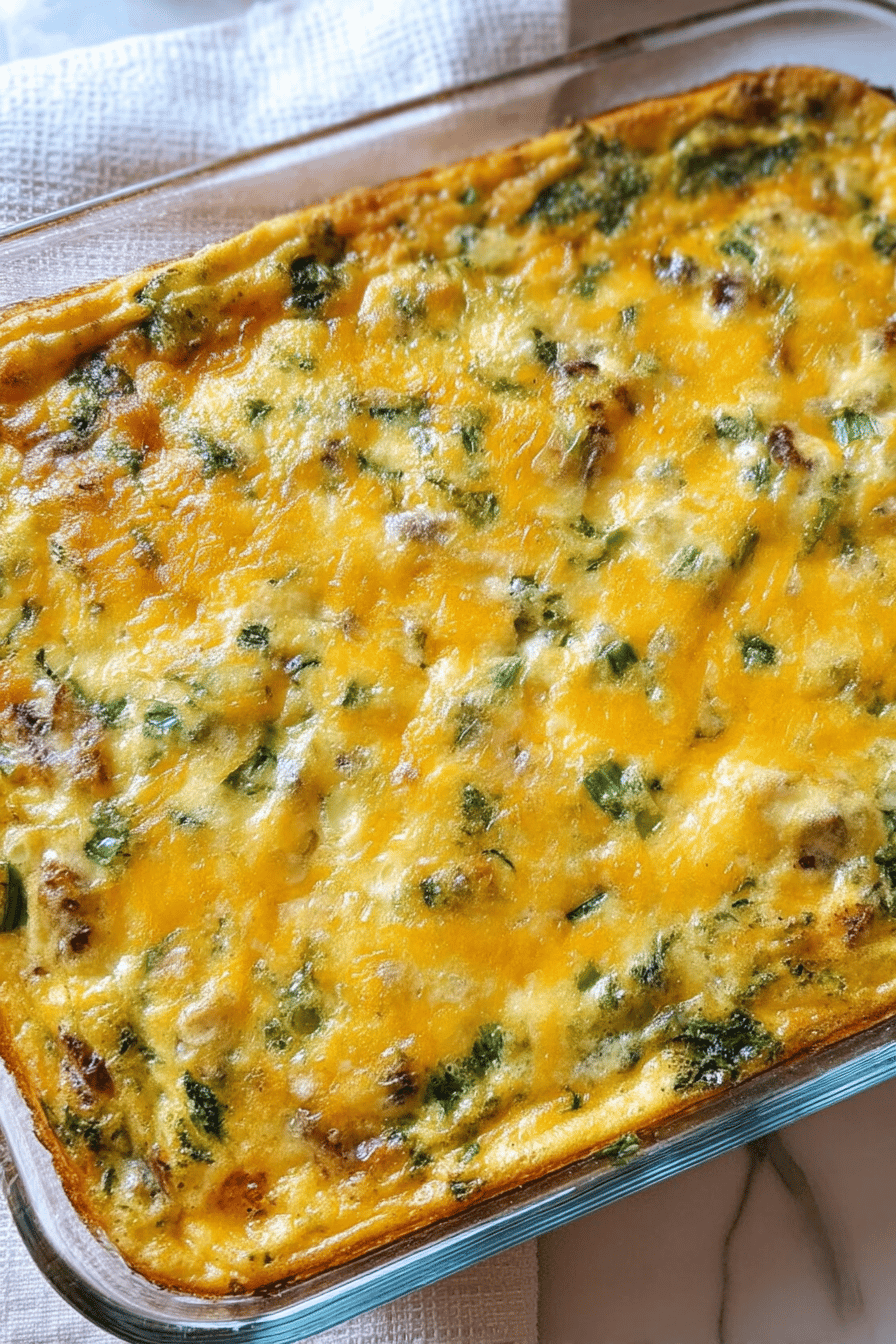 Healthy Breakfast Casserole