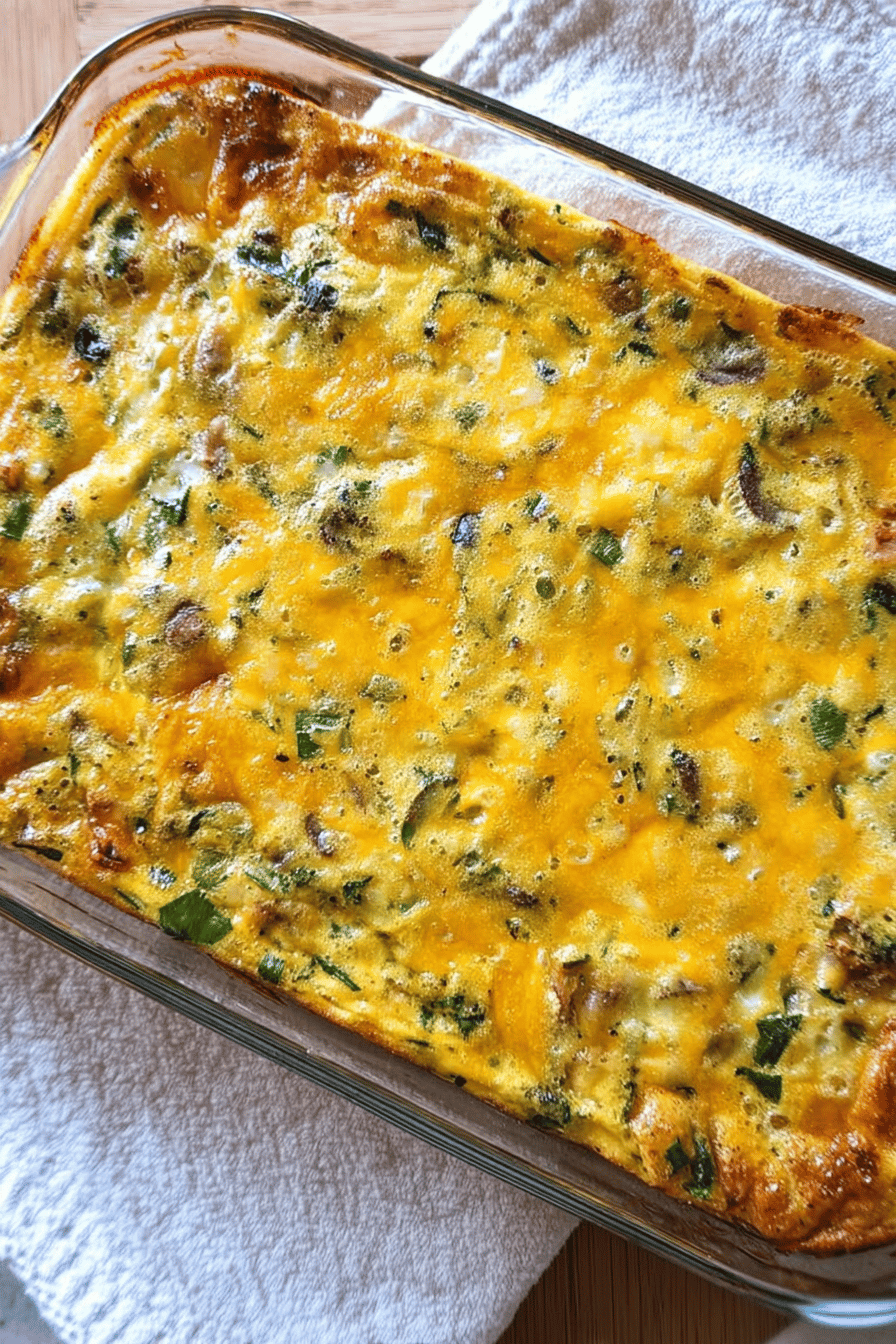 Healthy Breakfast Casserole