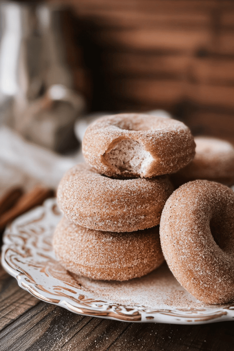 High Altitude Baked Whole Wheat Cinnamon Sugar Donuts 4.Png