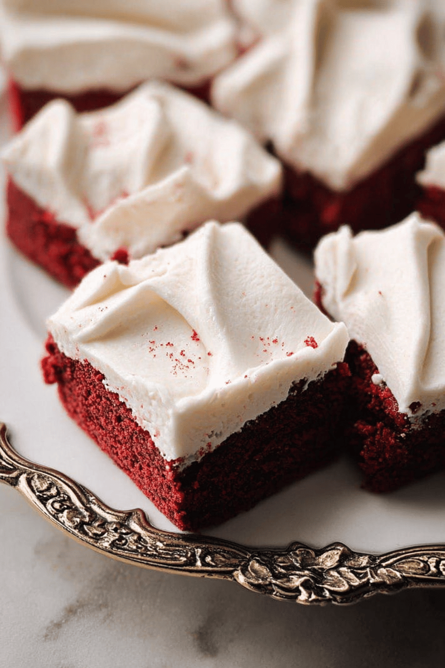 High Altitude Red Velvet Bars