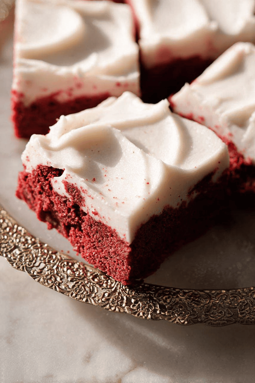 High Altitude Red Velvet Bars