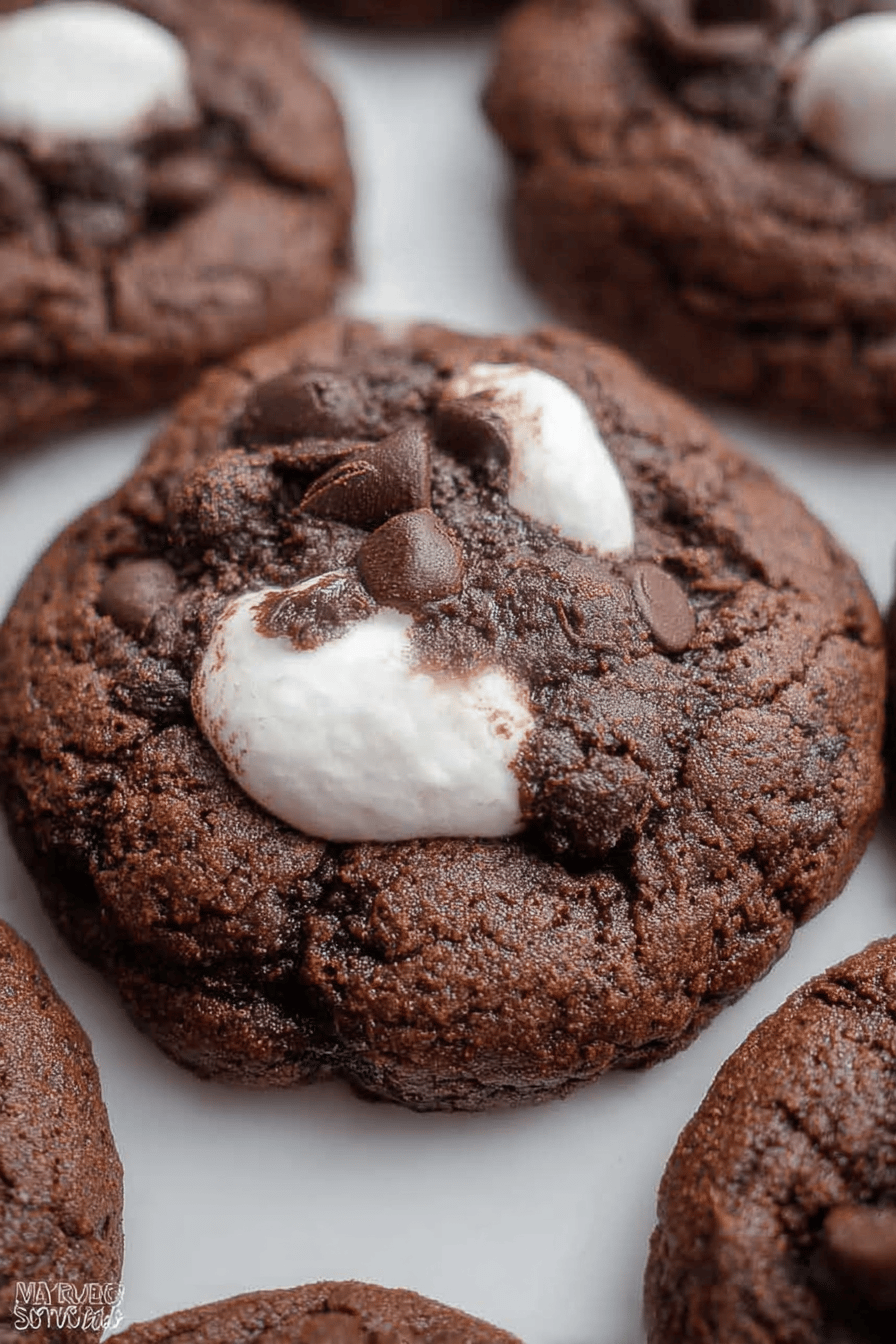 Hot Chocolate Cookies