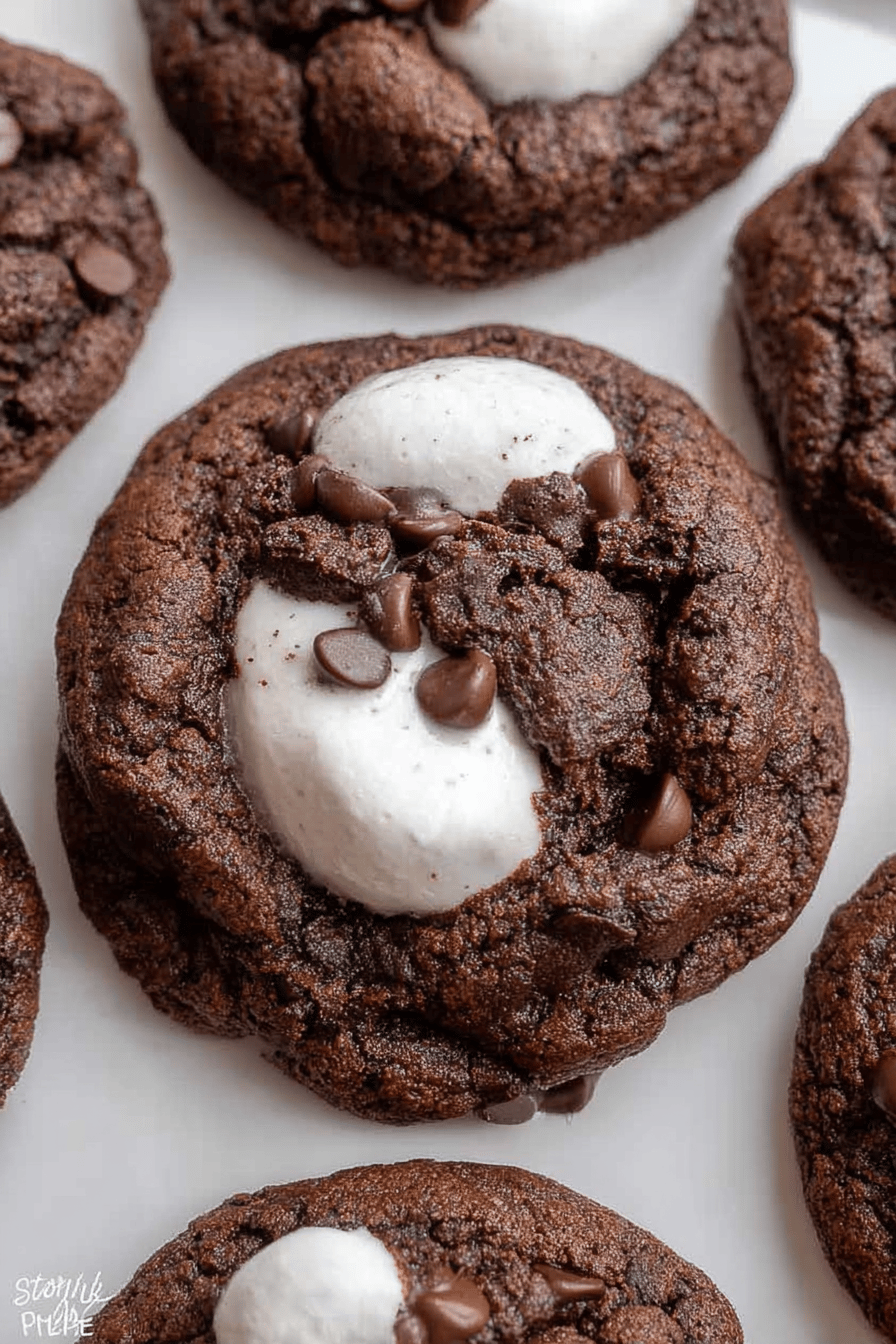 Hot Chocolate Cookies