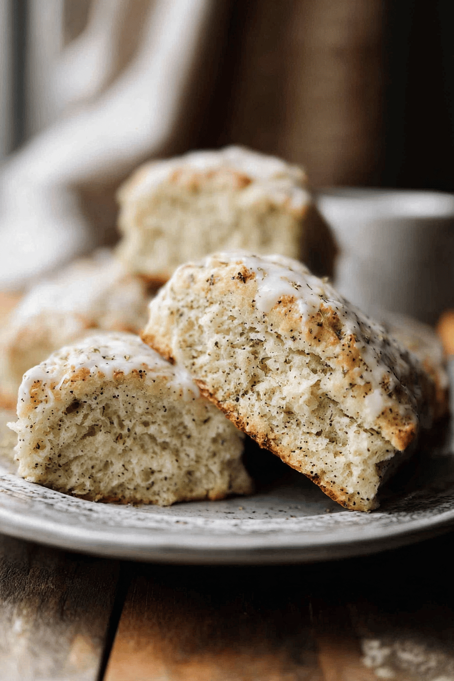 Mini Earl Grey Honey Scones