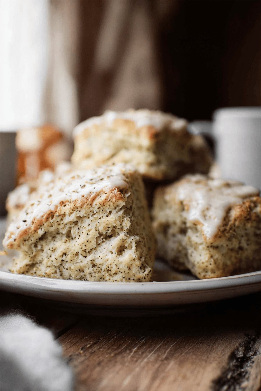 Mini Earl Grey Honey Scones