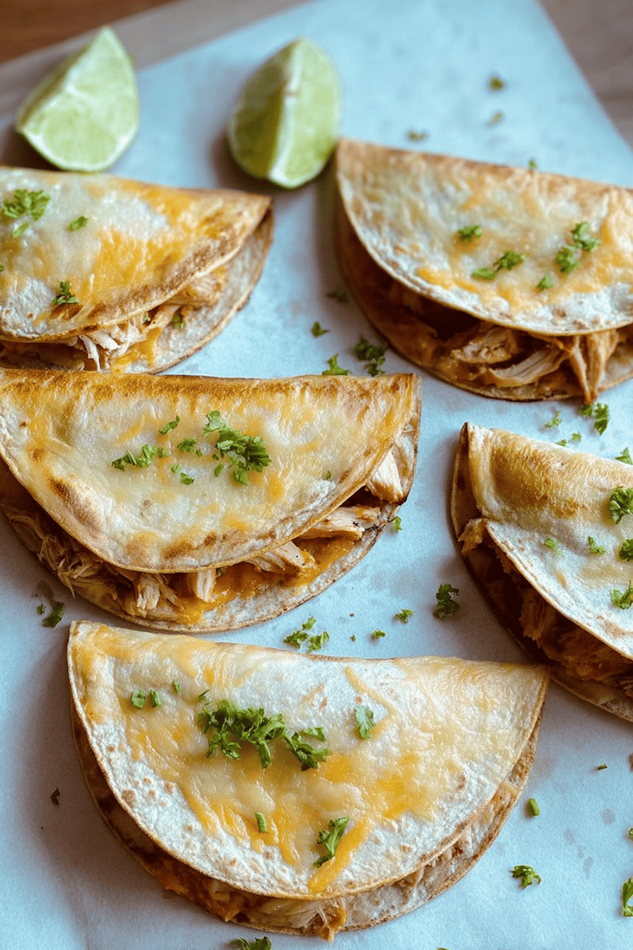 Oven Baked Chicken Tacos