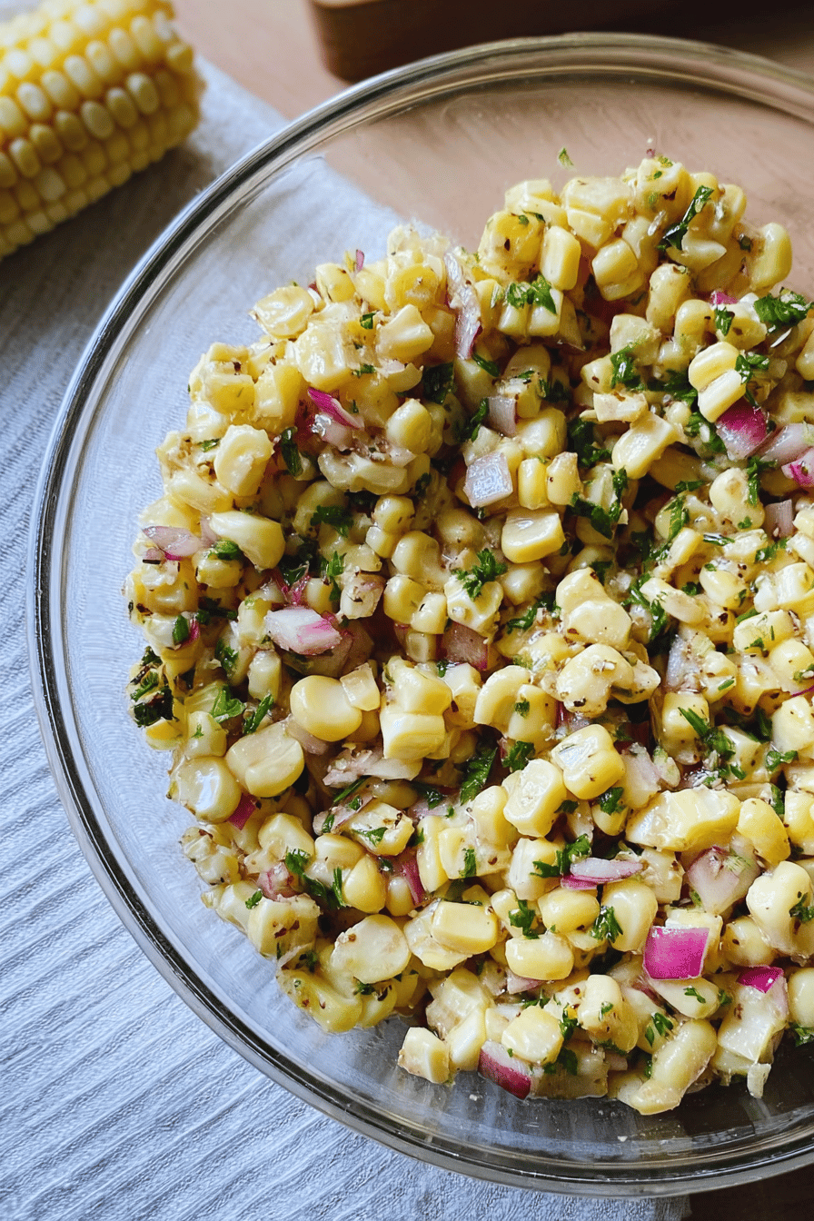 Roasted Corn Salad