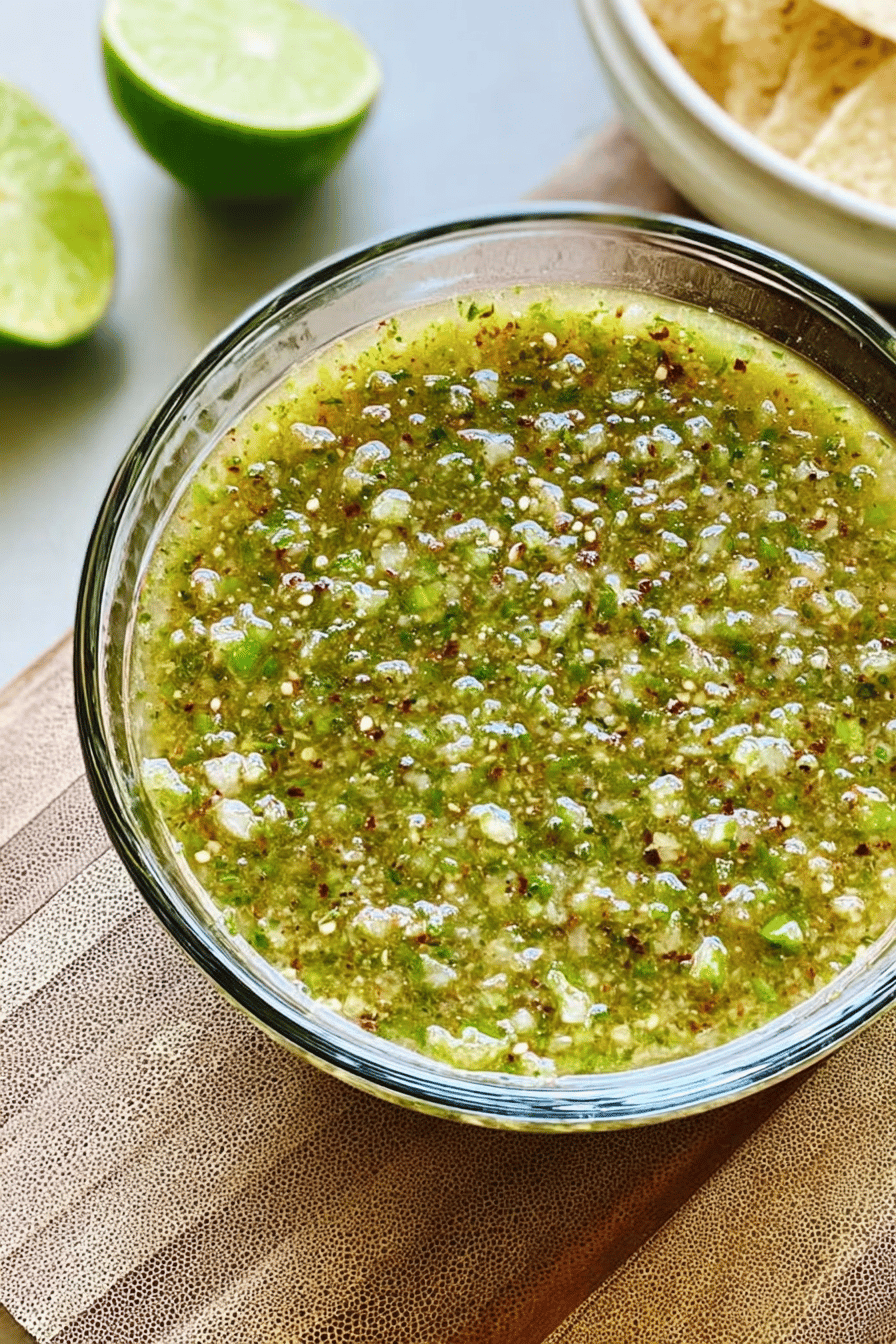 Roasted Salsa Verde