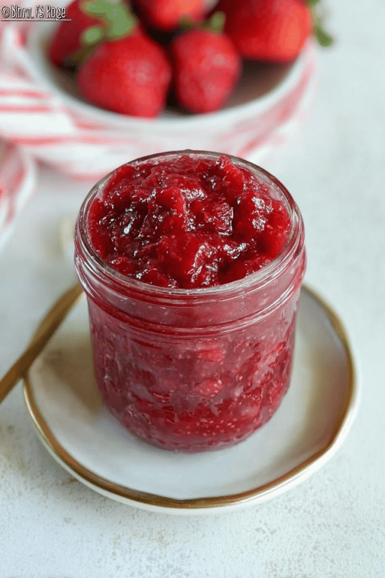 Strawberry Vanilla Bean Jam 83.Png