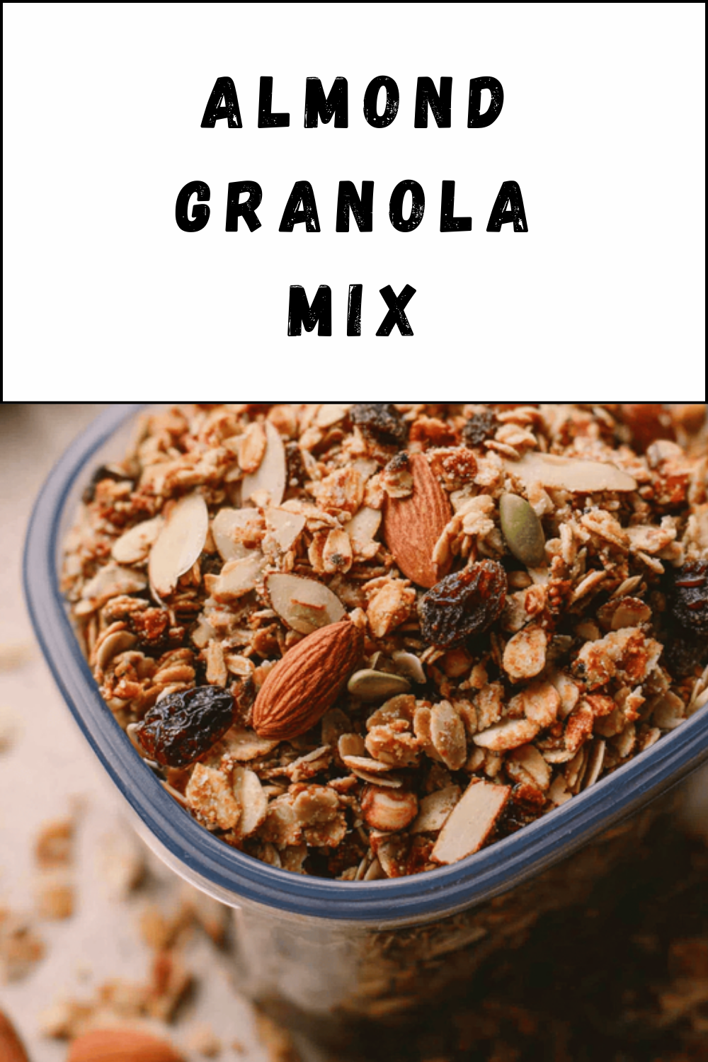 Almond Granola Mix