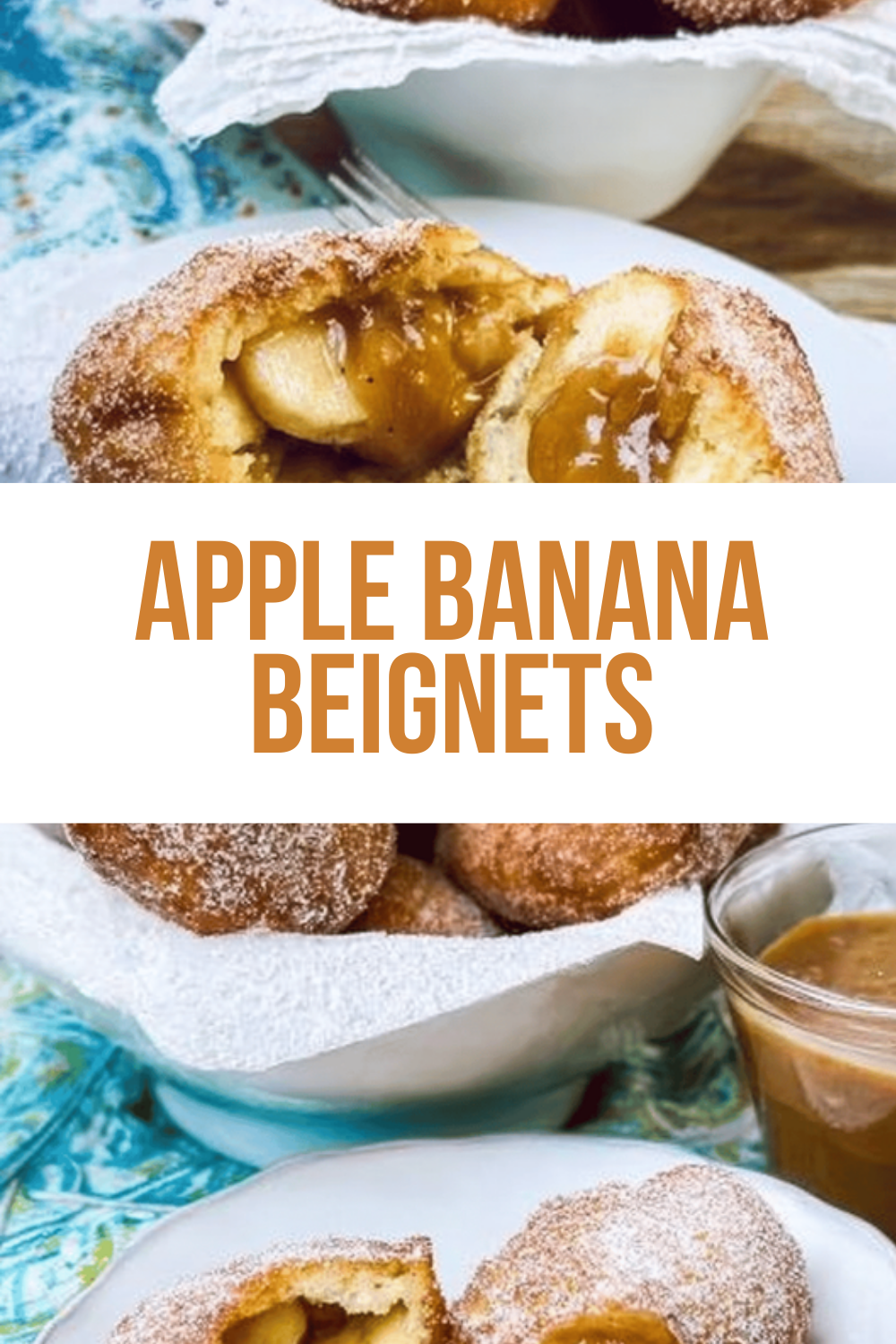Apple Banana Beignets