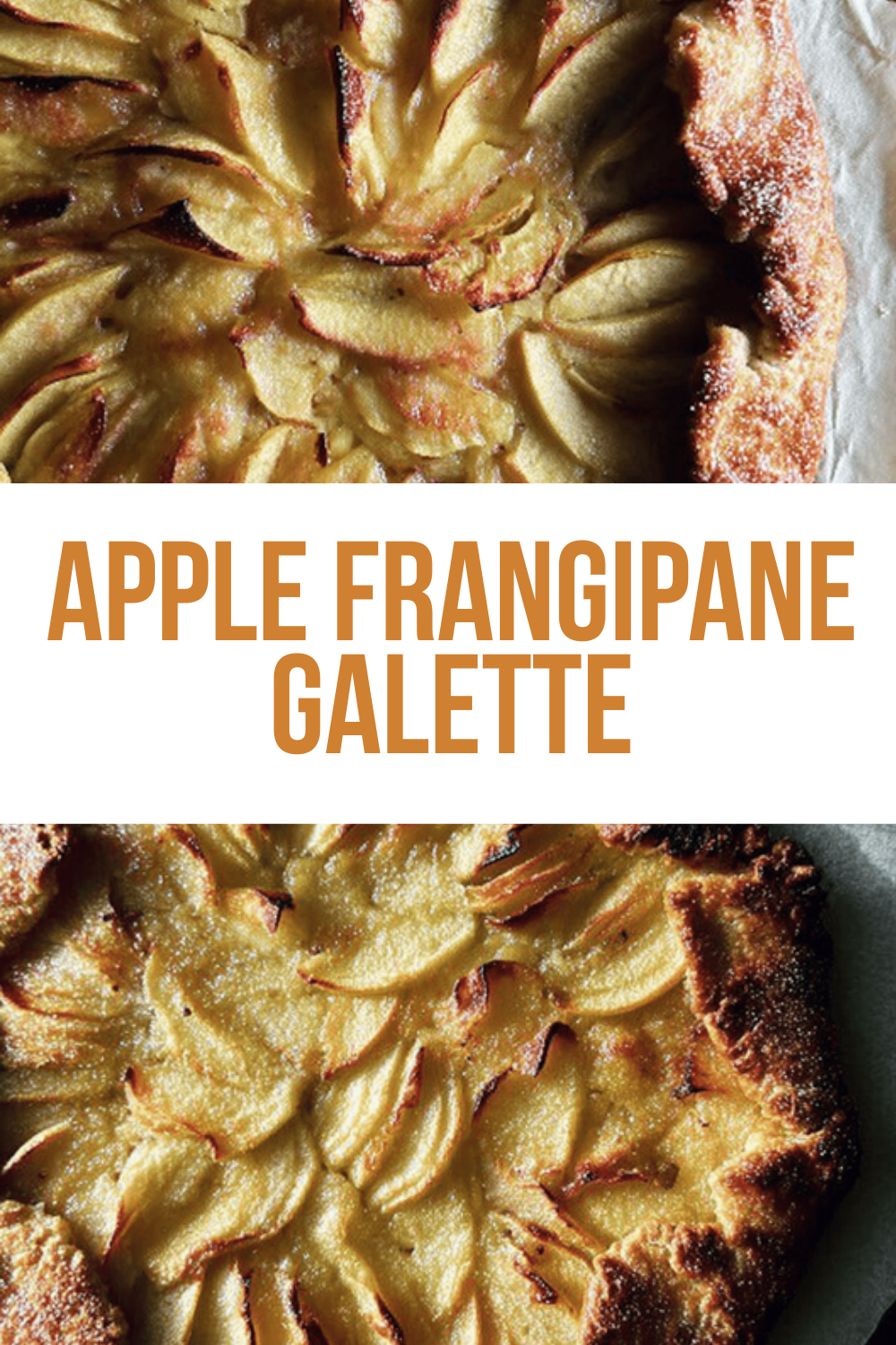 Apple Frangipane Galette