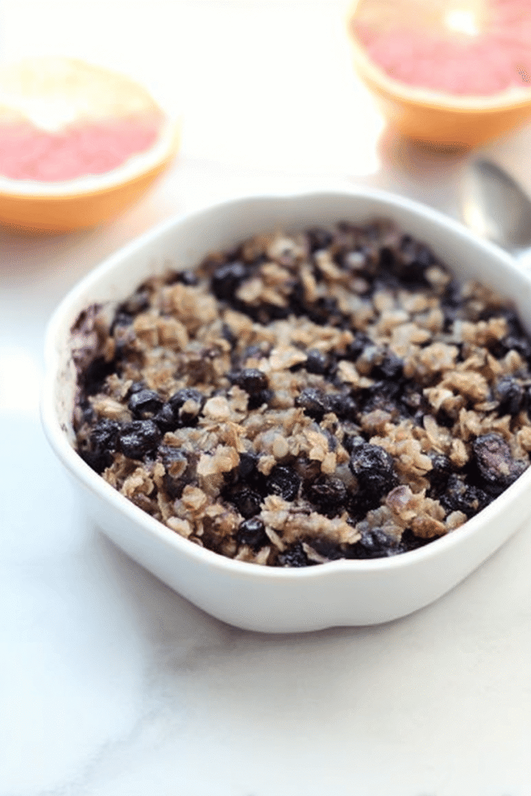 Baked Blueberry Coconut Oatmeal 18.Png