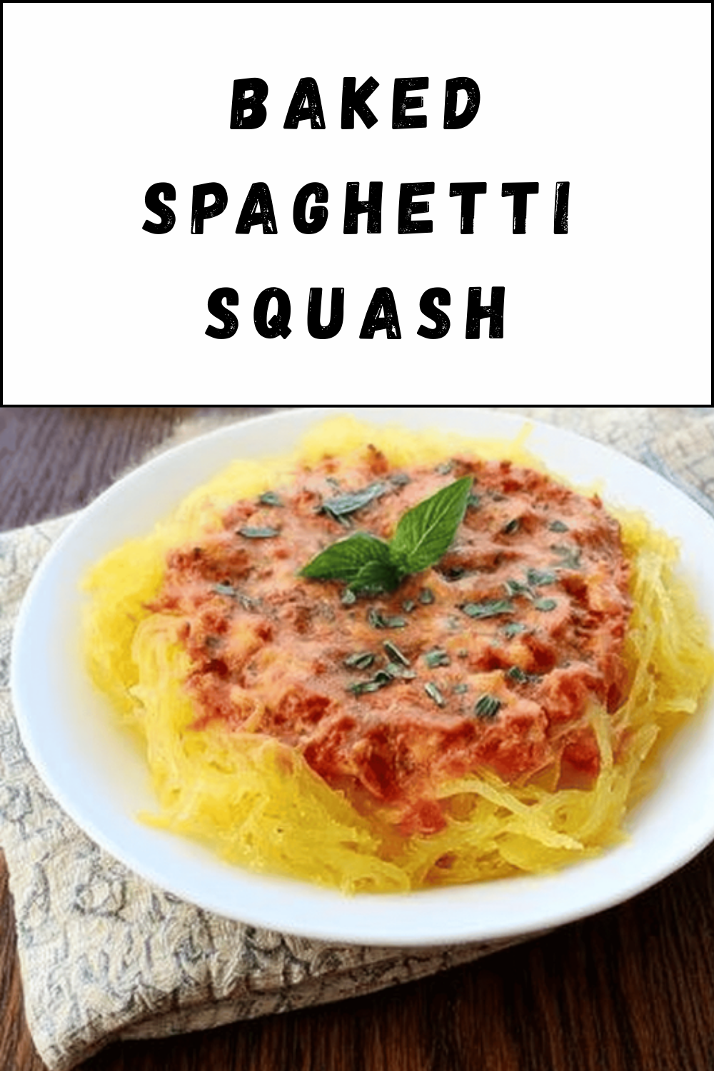 Baked Spaghetti Squash