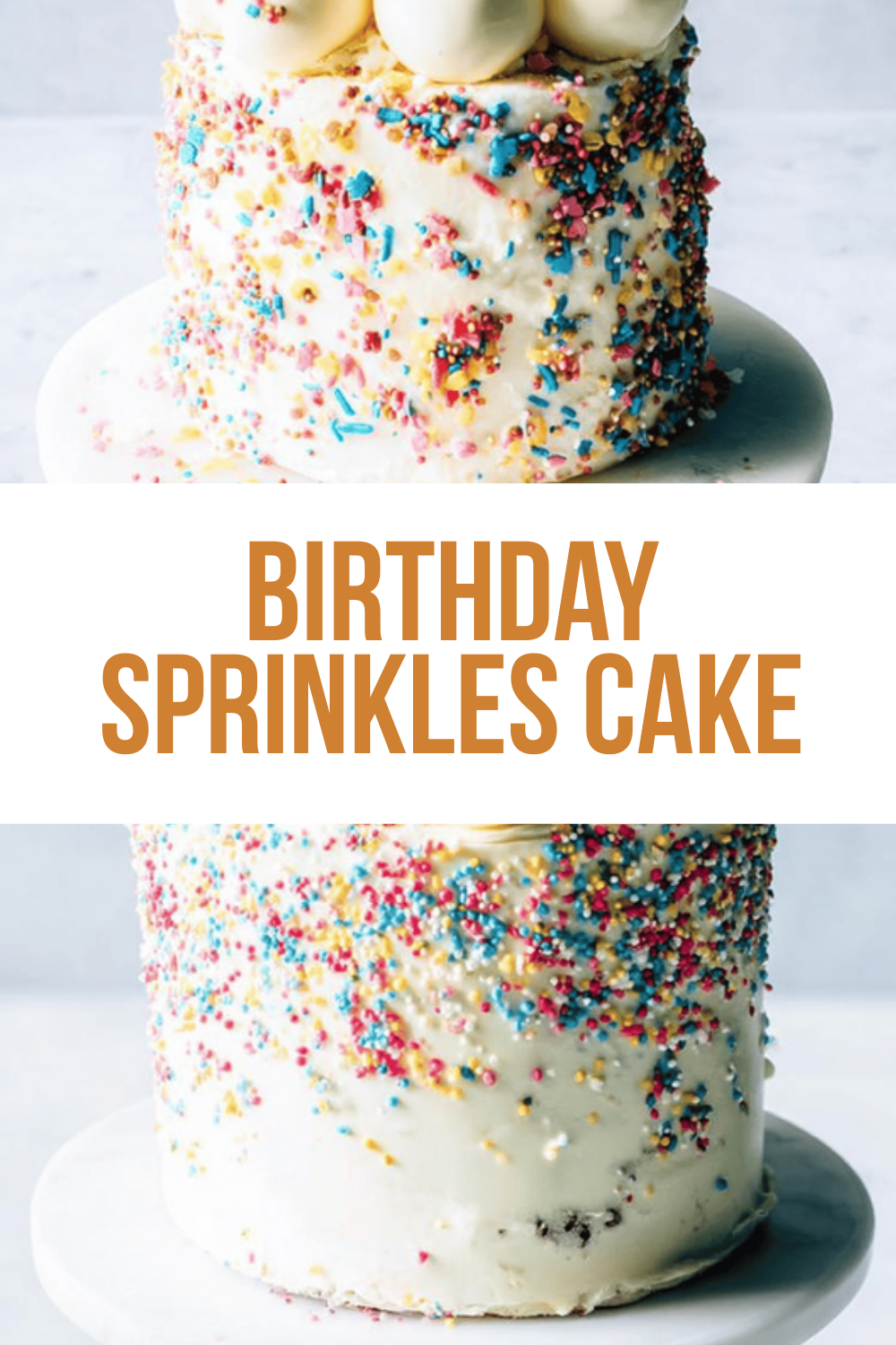 Birthday Sprinkles Cake