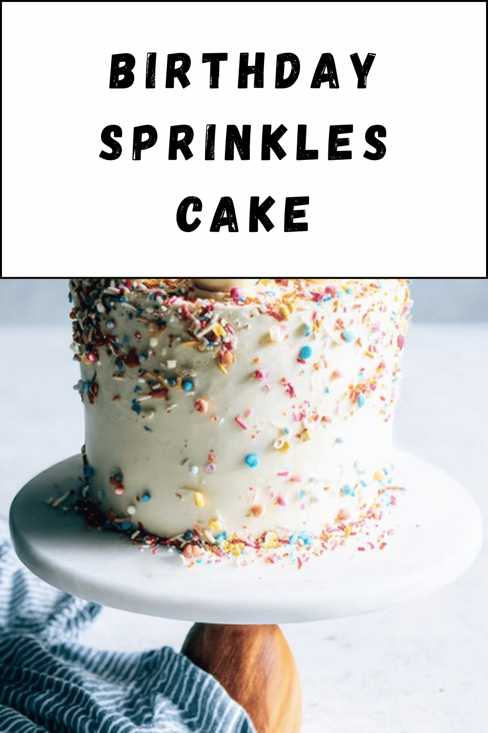 Birthday Sprinkles Cake