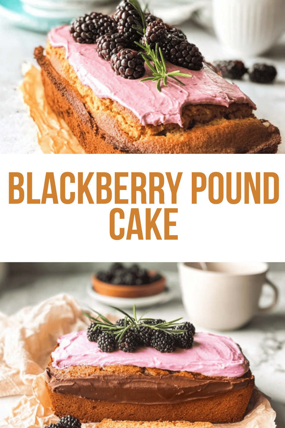 Blackberry Pound Cake