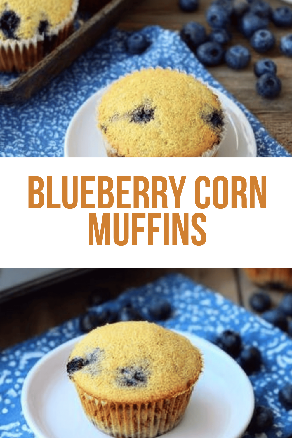 Blueberry Corn Muffins