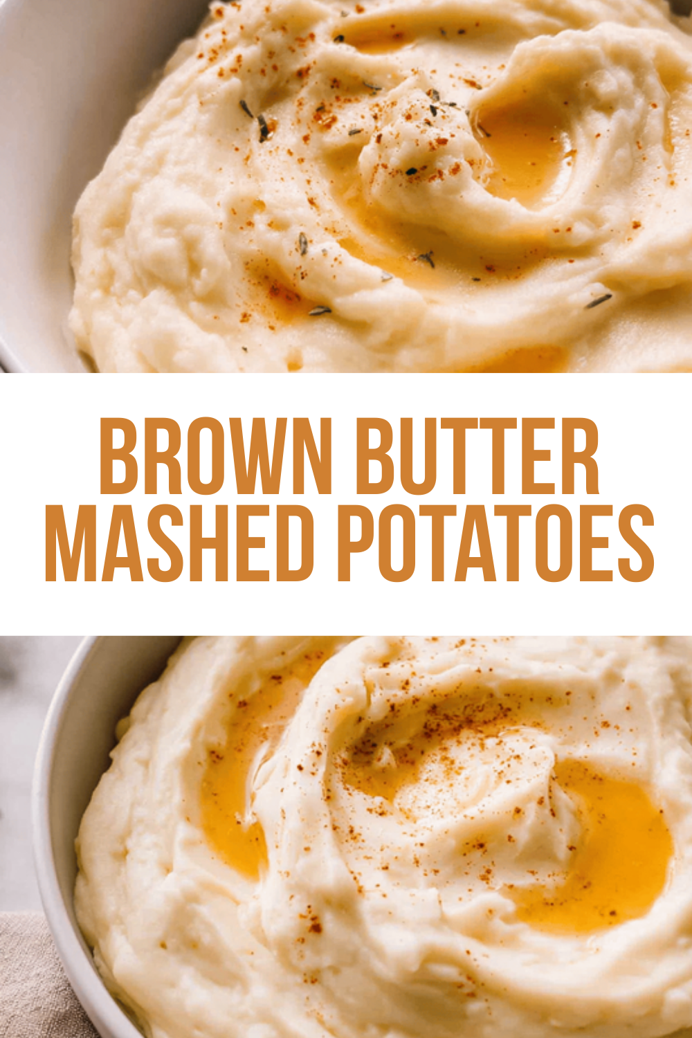 Brown Butter Mashed Potatoes