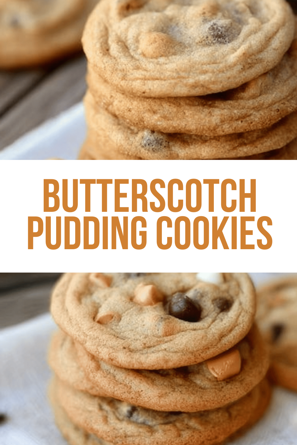 Butterscotch Pudding Cookies