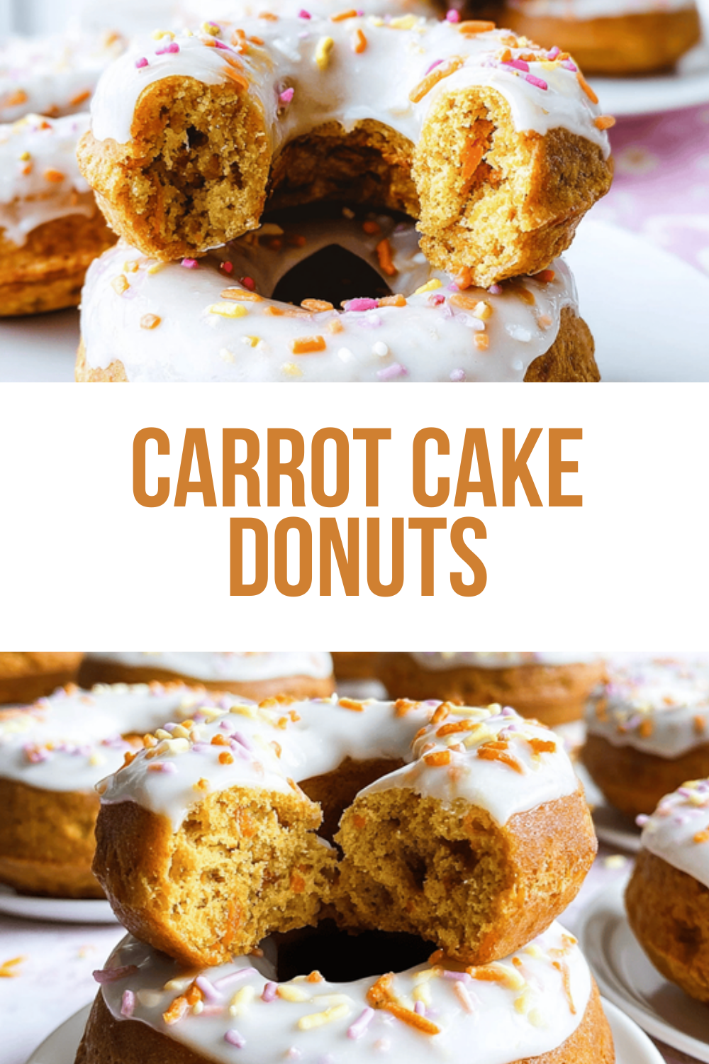 Carrot Cake Donuts