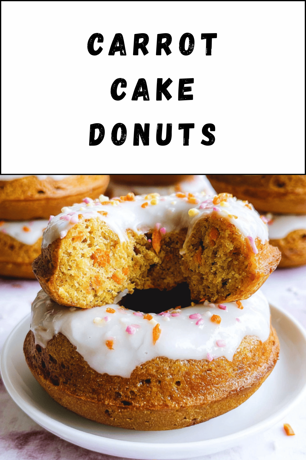Carrot Cake Donuts