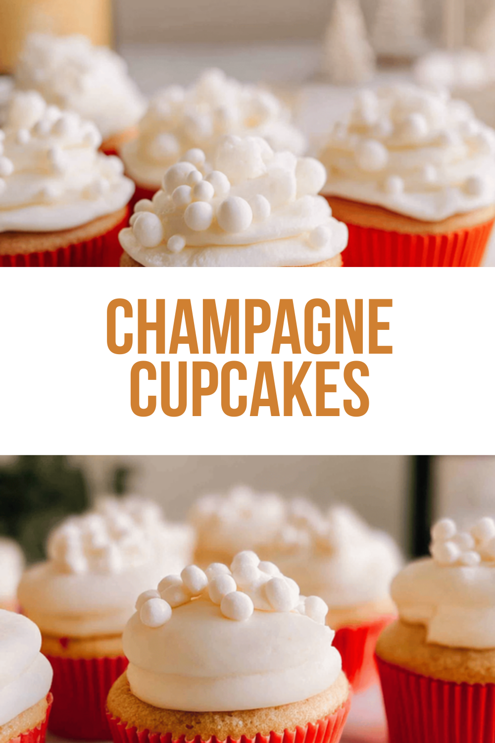 Champagne Cupcakes
