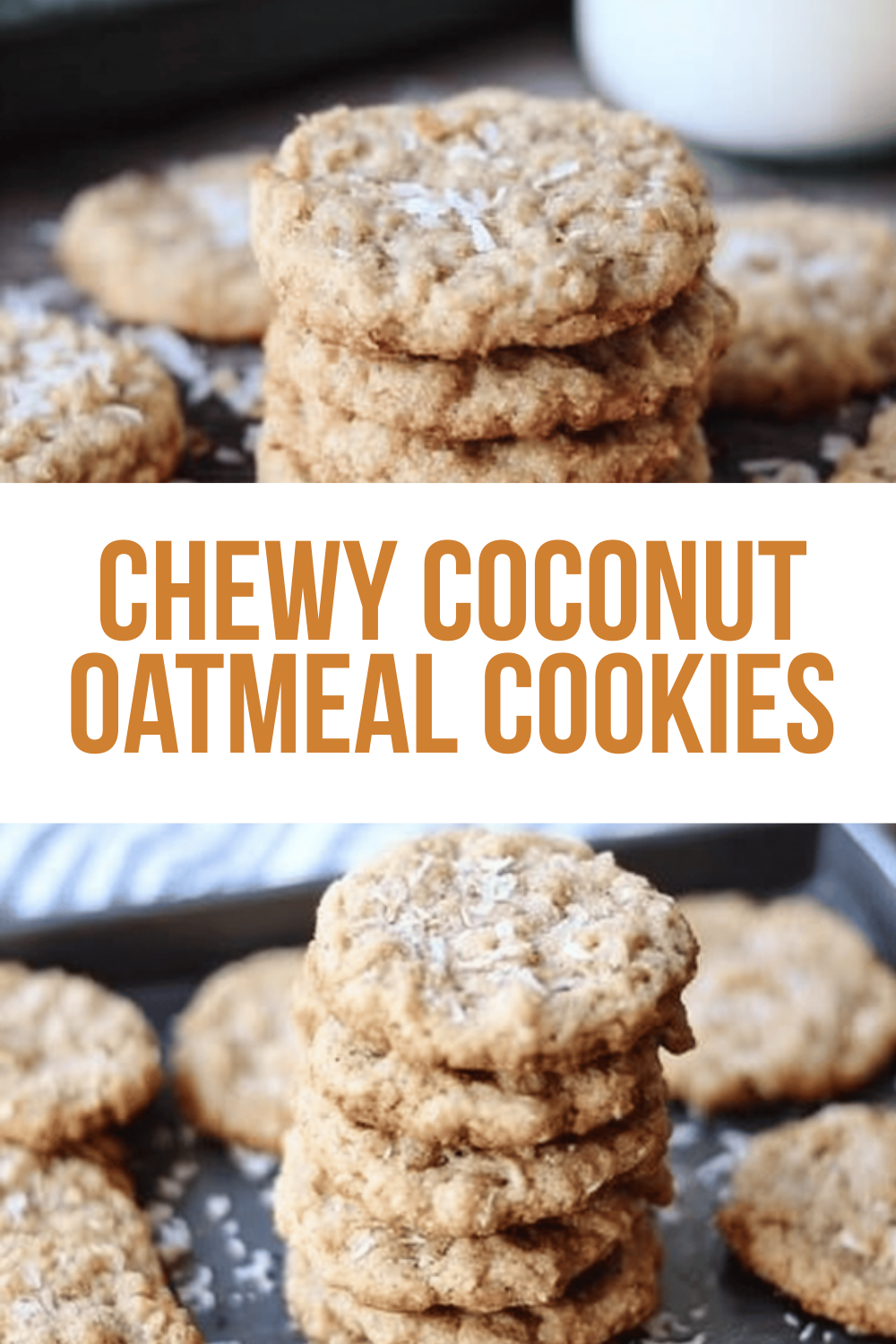 Chewy Coconut Oatmeal Cookies