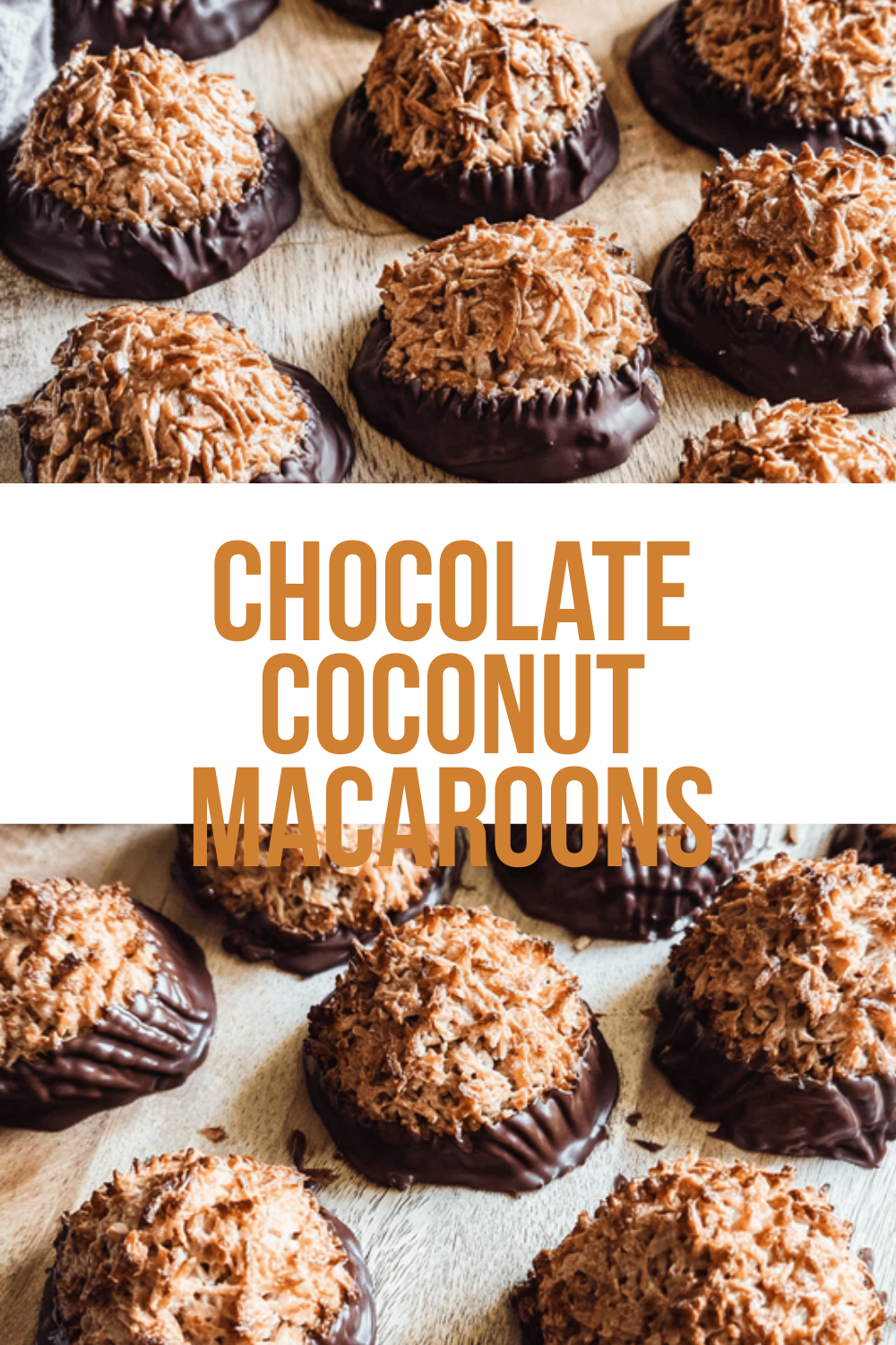 Chocolate Coconut Macaroons