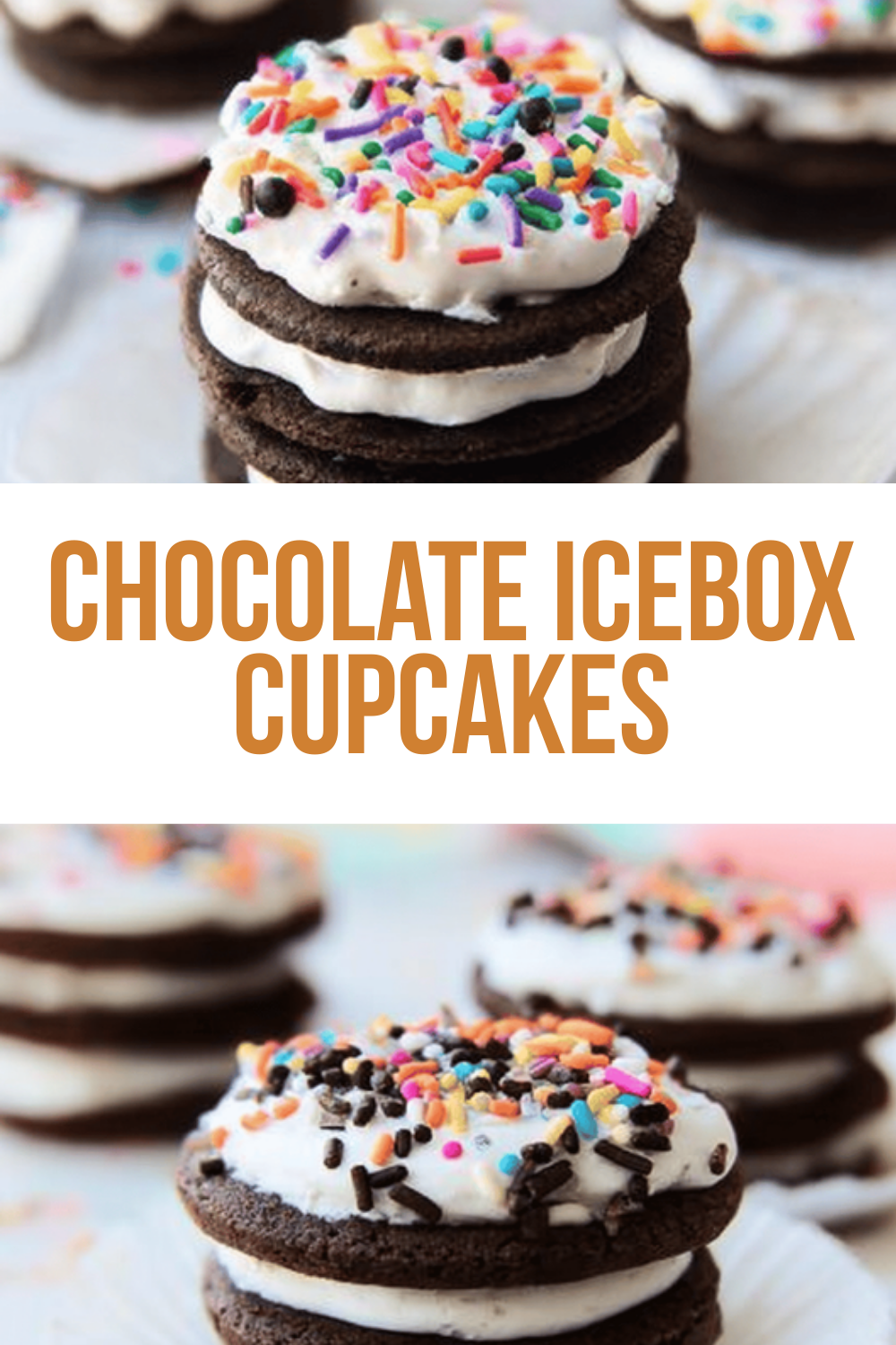 Chocolate Icebox Cupcakes