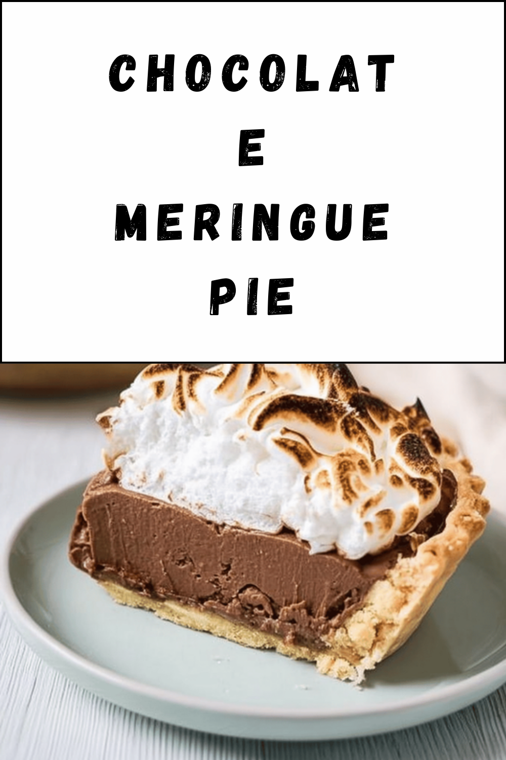 Chocolate Meringue Pie