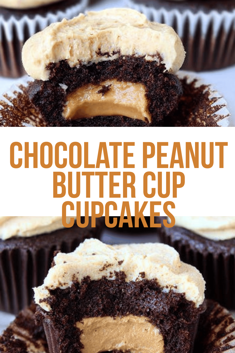 Chocolate Peanut Butter Cup Cupcakes
