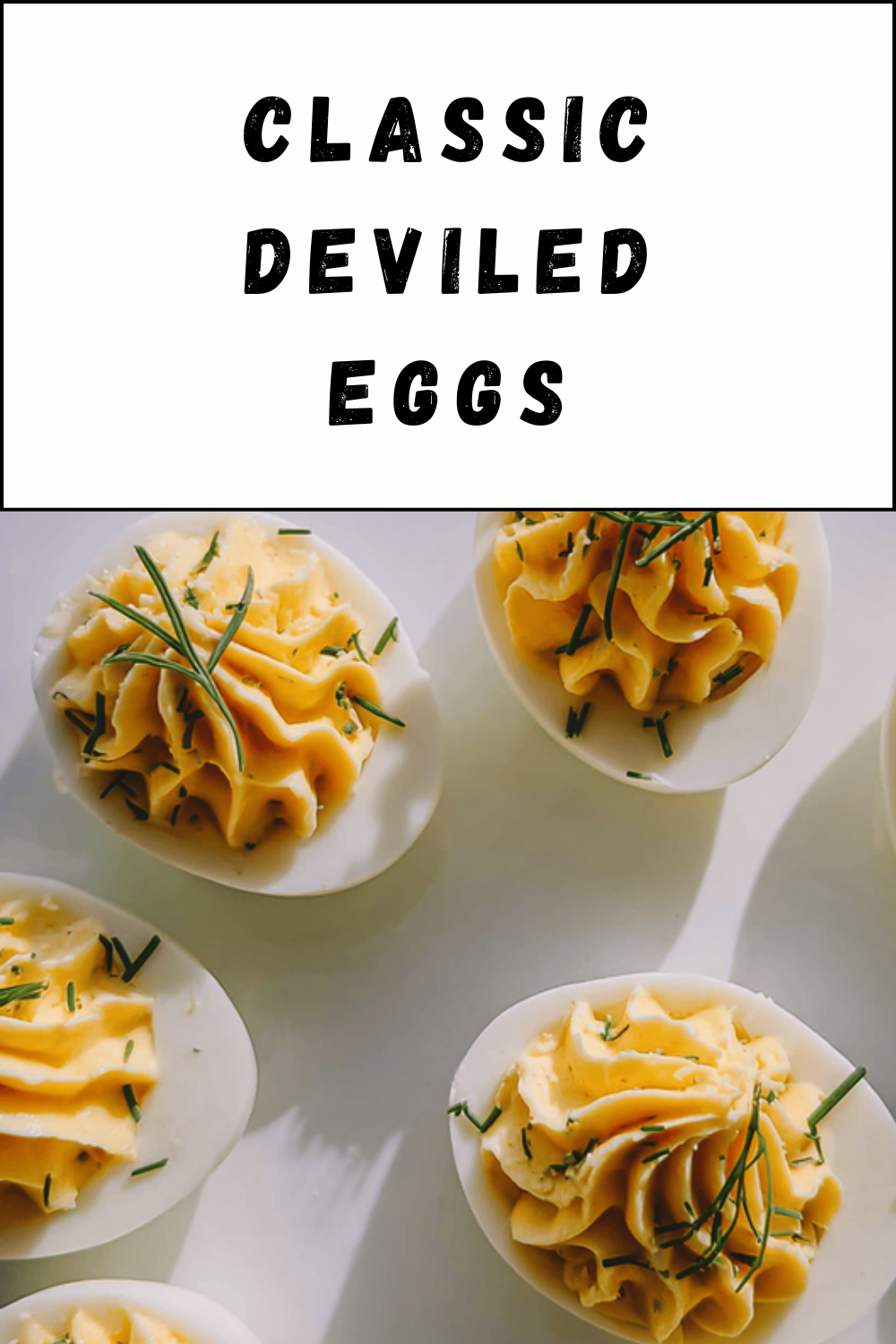 Classic Deviled Eggs