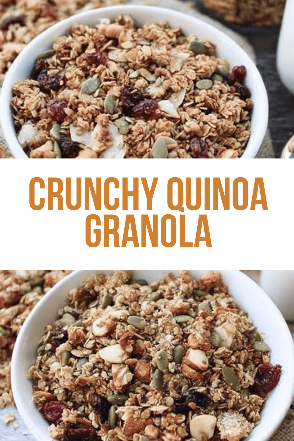 Crunchy Quinoa Granola