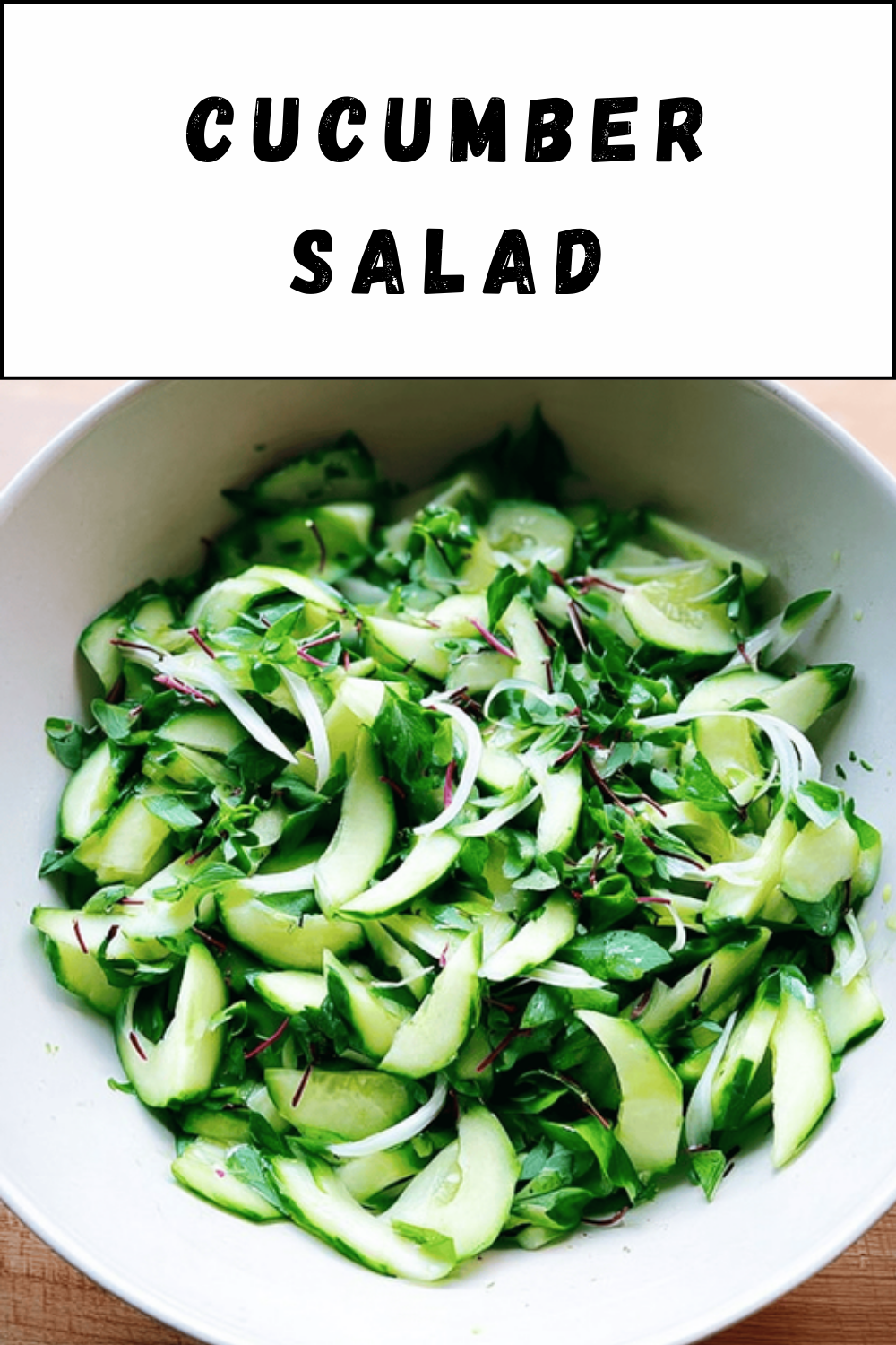 Cucumber Salad