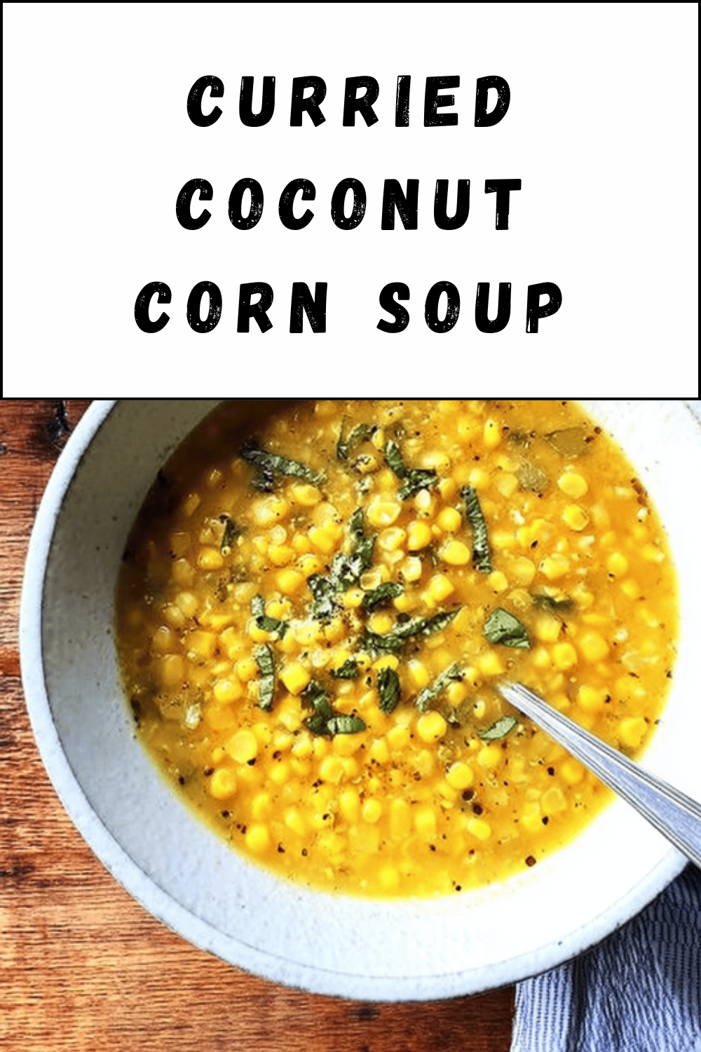 Curried Coconut Corn Soup