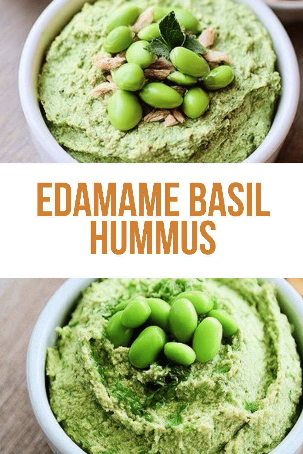 Edamame Basil Hummus